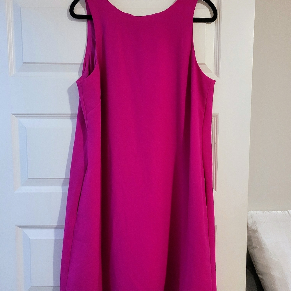 Magenta Ralph Lauren Shift Dress